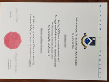 莫纳什大学文凭