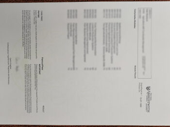 阿伯里斯特威斯大学成绩单