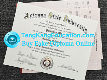 亚利桑那州立大学文凭