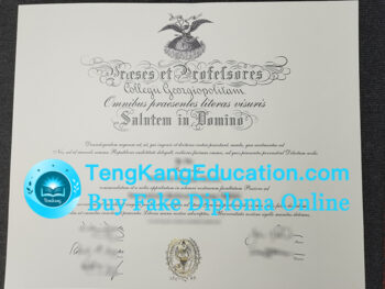 乔治敦大学文凭Georgetown University diploma