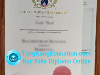 伊迪斯科文大学文凭Edith Cowan University diploma