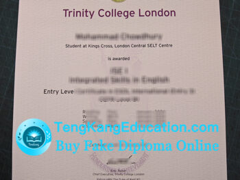 伦敦三一学院文凭Trinity College London diploma