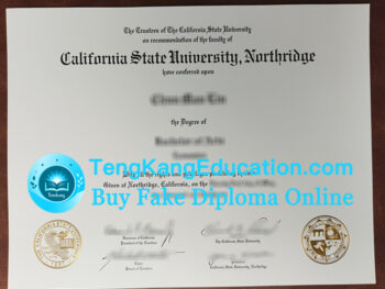 加州州立大学北岭分校文凭California State University, Northridge diploma