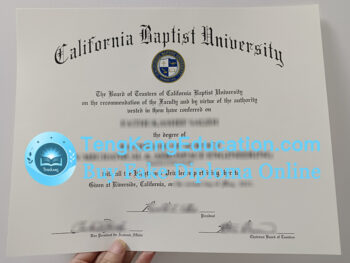 加州浸会大学文凭California Baptist University diploma