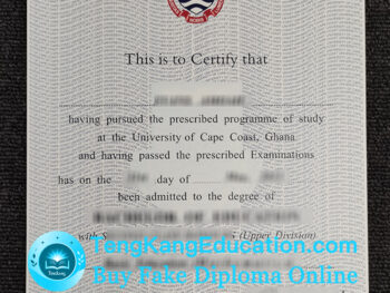 加纳海岸角大学文凭University of Cape Coast diploma