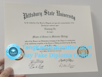 匹兹堡州立大学文凭Pittsburg State University diploma