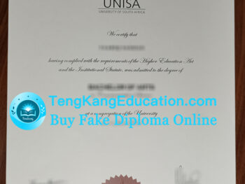 南非大学毕业证University of South Africa diploma