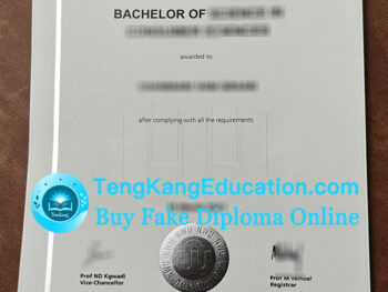南非西北大学毕业证North-West University diploma