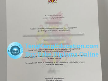 卡迪夫城市大学文凭Cardiff Metropolitan University diploma