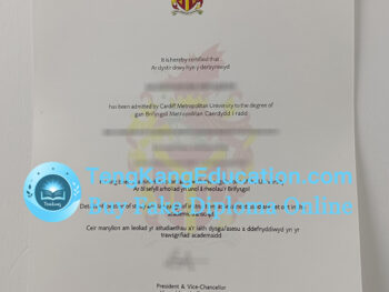 卡迪夫大学文凭Cardiff University diploma