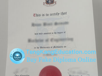 墨尔本大学文凭University of Melbourne diploma