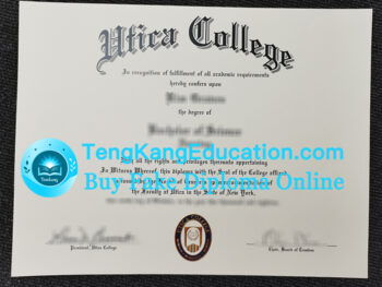 尤蒂卡大学毕业证Utica University diploma