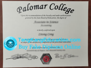 帕洛玛学院毕业证Palomar College diploma