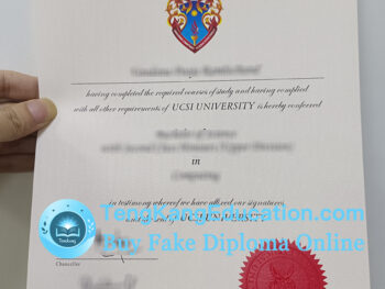 思特雅大学文凭UCSI University diploma