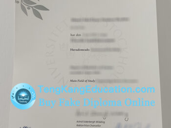 斯德哥尔摩大学文凭Stockholms universitet degree