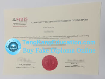 新加坡管理发展学院文凭MDIS diploma
