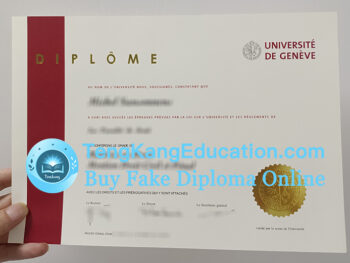 日内瓦大学文凭University of Geneva diploma