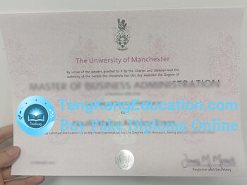 曼彻斯特大学文凭University of Manchester diploma