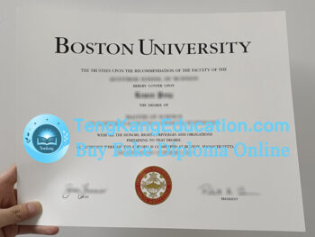 波士顿大学文凭Boston University diploma