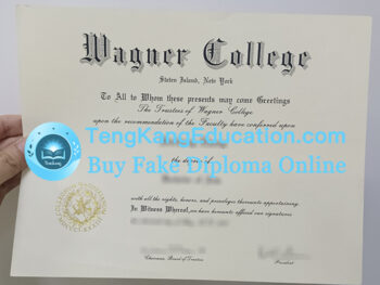 瓦格纳学院文凭Wagner College diploma