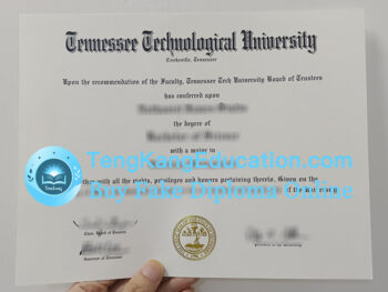 田纳西理工大学文凭Tennessee Technological University diploma