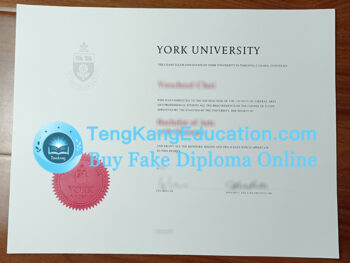 约克大学文凭York University diploma