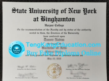 纽约州立大学宾汉顿分校文凭Binghamton University diploma