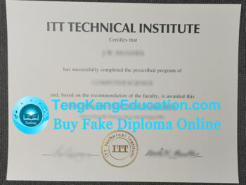 美国ITT技术学院毕业证ITT Technical Institute diploma
