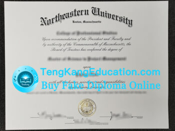 美国东北大学文凭Northeastern University diploma