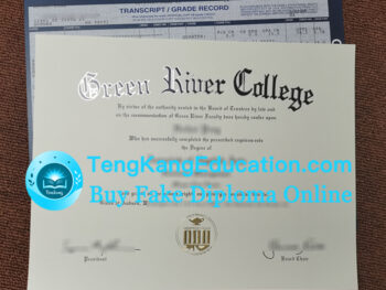 美国格林河学院毕业证Green River College diploma