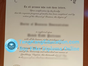 美国自由大学文凭Liberty University diploma