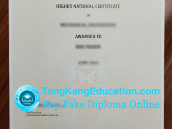 苏格兰SQA证书Scottish Qualifications Authority certificate