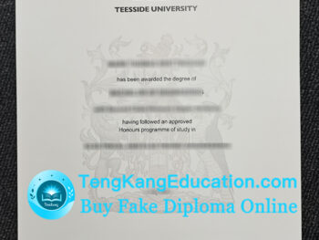 英国提赛德大学文凭Teesside University diploma