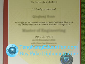 谢菲尔德大学文凭University of Sheffield diploma