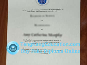 都柏林理工学院文凭Dublin Institute of Technology diploma