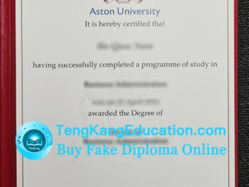 阿斯顿大学毕业证Aston University diploma