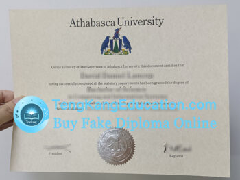 阿萨巴斯卡大学文凭Athabasca University diploma