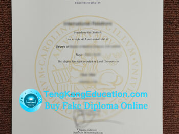 隆德大学文凭Lund University diploma