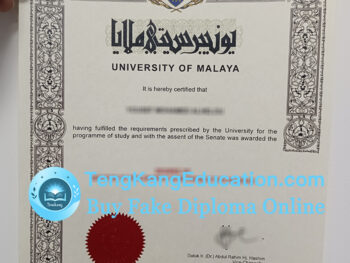 马来亚大学文凭University of Malaya diploma