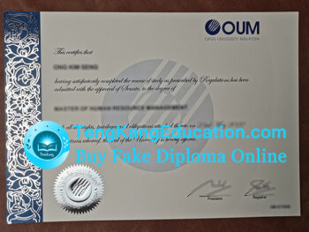 马来西亚开放大学文凭Open University Malaysia diploma