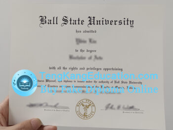 鲍尔州立大学文凭Ball State University diploma