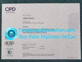 CIPD 3级证书CIPD Level 3 Certificate