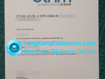 OTHM证书OTHM Qualifications certificate
