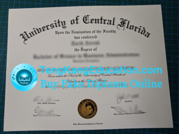 中佛罗里达大学文凭University of Central Florida diploma
