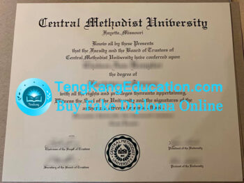 中央卫理公会大学文凭Central Methodist University diploma