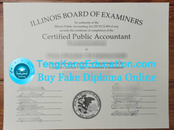 伊利诺伊州考试委员会CPA证书Illinois Board of Examiners CPA Certificate
