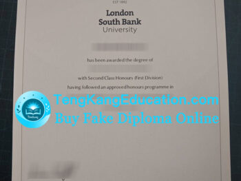 伦敦南岸大学文凭London South Bank University diploma