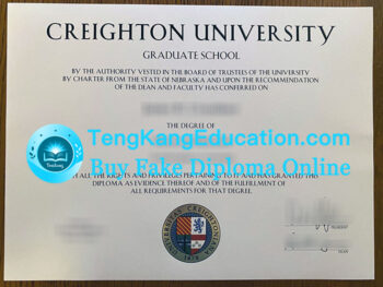 克雷顿大学毕业证Creighton University diploma