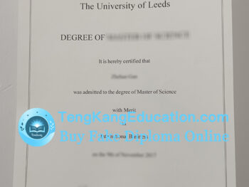 利兹大学文凭University of Leeds diploma
