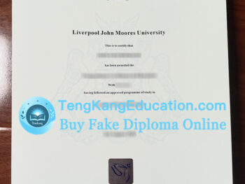 利物浦约翰摩尔斯大学文凭Liverpool John Moores University diploma
